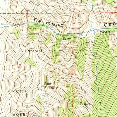 United States Geological Survey Geneva, ID-WY (1970, 24000-Scale) digital map