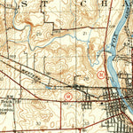 United States Geological Survey Geneva, IL (1932, 62500-Scale) digital map