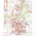 United States Geological Survey Geneva, IL (1993, 24000-Scale) digital map
