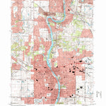 United States Geological Survey Geneva, IL (1998, 24000-Scale) digital map