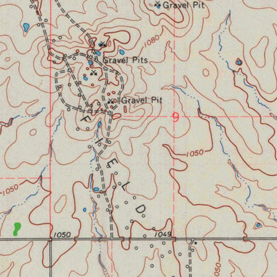 United States Geological Survey Geneva, KS (1966, 24000-Scale) digital map