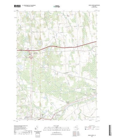 United States Geological Survey Geneva North, NY (2023, 24000-Scale) digital map