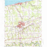 United States Geological Survey Geneva, OH (1960, 24000-Scale) digital map