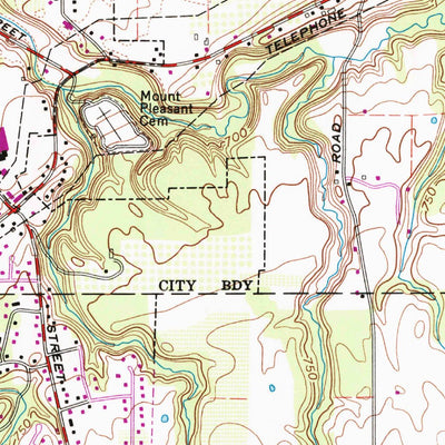 United States Geological Survey Geneva, OH (1960, 24000-Scale) digital map