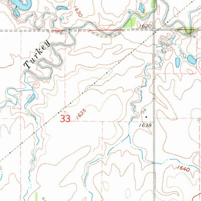 United States Geological Survey Geneva SW, NE (1969, 24000-Scale) digital map