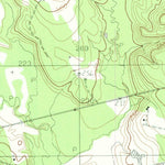 United States Geological Survey Geneva, TX (1984, 24000-Scale) digital map