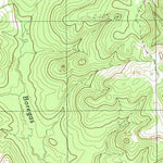 United States Geological Survey Geneva, TX (1984, 24000-Scale) digital map