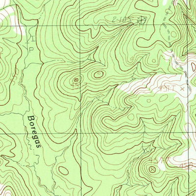United States Geological Survey Geneva, TX (1984, 24000-Scale) digital map
