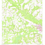 United States Geological Survey Geneva West, AL (1957, 24000-Scale) digital map