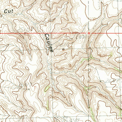 United States Geological Survey Genevieve, MT (1984, 24000-Scale) digital map