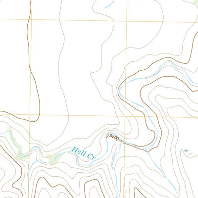 United States Geological Survey Genoa East, CO (2022, 24000-Scale) digital map