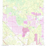 United States Geological Survey Genoa, FL (1962, 24000-Scale) digital map
