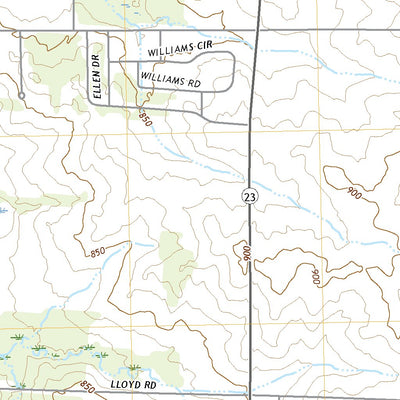 United States Geological Survey Genoa, IL (2021, 24000-Scale) digital map