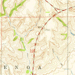 United States Geological Survey Genoa, NE (1958, 24000-Scale) digital map