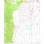 United States Geological Survey Genoa, NV (1968, 24000-Scale) digital map