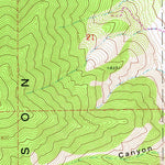 United States Geological Survey Genoa, NV (1968, 24000-Scale) digital map