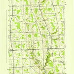 United States Geological Survey Genoa, NY (1943, 31680-Scale) digital map