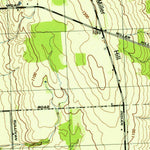United States Geological Survey Genoa, NY (1943, 31680-Scale) digital map