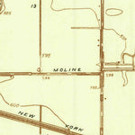 United States Geological Survey Genoa, OH (1935, 24000-Scale) digital map
