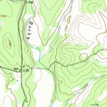 United States Geological Survey Gentrys Mill, TX (1956, 24000-Scale) digital map