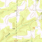 United States Geological Survey Gentryville, MO (1973, 24000-Scale) digital map