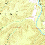 United States Geological Survey Gentryville, MO (1973, 24000-Scale) digital map