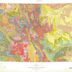 United States Geological Survey Geologic map of Colorado digital map