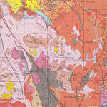 United States Geological Survey Geologic map of Colorado digital map