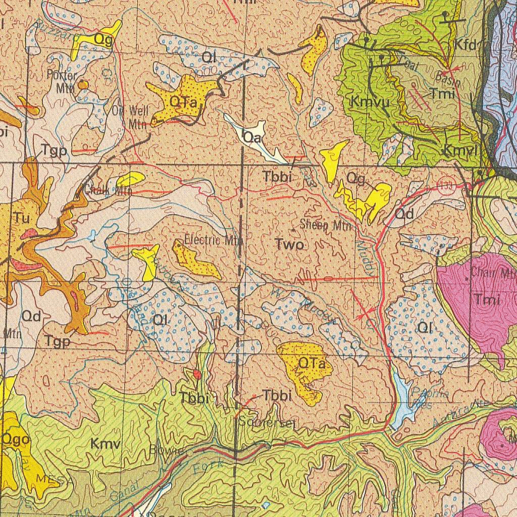 Geologic Map of Colorado by United States Geological Survey | Avenza Maps