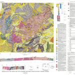 United States Geological Survey Geologic map of the central part of the northern Park Range, Jackson and Routt Counties, Colorado digital map
