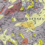 United States Geological Survey Geologic map of the northernmost Park Range and southernmost Sierra Madre, Jackson and Routt Countie digital map