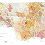 United States Geological Survey Geological map of Washington - Southwest quadrant digital map