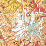 United States Geological Survey Geological map of Washington - Southwest quadrant digital map