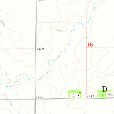 United States Geological Survey George East, IA (1972, 24000-Scale) digital map