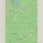 United States Geological Survey George Lake, WI (1982, 24000-Scale) digital map