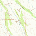 United States Geological Survey George Mountain, UT (1966, 24000-Scale) digital map