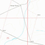 United States Geological Survey George Ranch, NM (1978, 24000-Scale) digital map