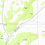 United States Geological Survey George Ranch, NM (1978, 24000-Scale) digital map