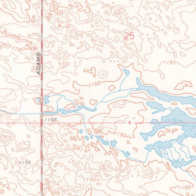 United States Geological Survey George, WA (1966, 24000-Scale) digital map