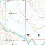 United States Geological Survey George West, IA (1971, 24000-Scale) digital map