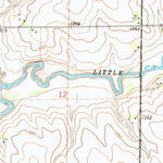 United States Geological Survey George West, IA (1971, 24000-Scale) digital map