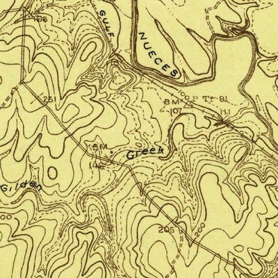United States Geological Survey George West, TX (1925, 48000-Scale) digital map