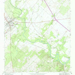 United States Geological Survey George West, TX (1968, 24000-Scale) digital map