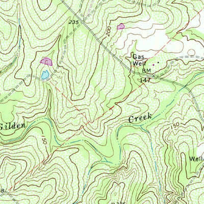 United States Geological Survey George West, TX (1968, 24000-Scale) digital map