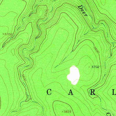 United States Geological Survey Georges Butte, AZ (1966, 24000-Scale) digital map