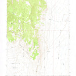 United States Geological Survey Georges Canyon Rim, NV (1971, 24000-Scale) digital map