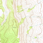 United States Geological Survey Georges Canyon Rim, NV (1971, 24000-Scale) digital map