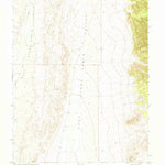 United States Geological Survey Georges Canyon Rim SE, NV (1971, 24000-Scale) digital map