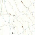 United States Geological Survey Georges Canyon Rim SE, NV (1971, 24000-Scale) digital map