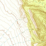 United States Geological Survey Georges Canyon Rim SE, NV (1971, 24000-Scale) digital map